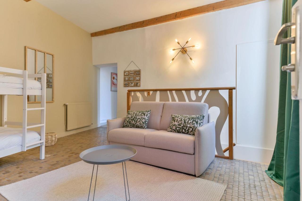 Beau Duplex Avec Jardin Et Vue Apartment Lyon Luaran gambar