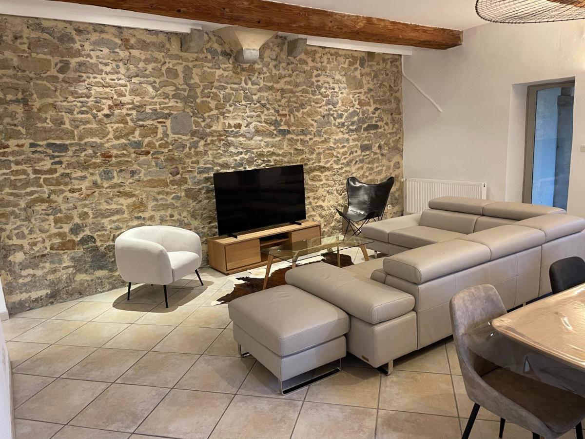 Beau Duplex Avec Jardin Et Vue Apartment Lyon Luaran gambar
