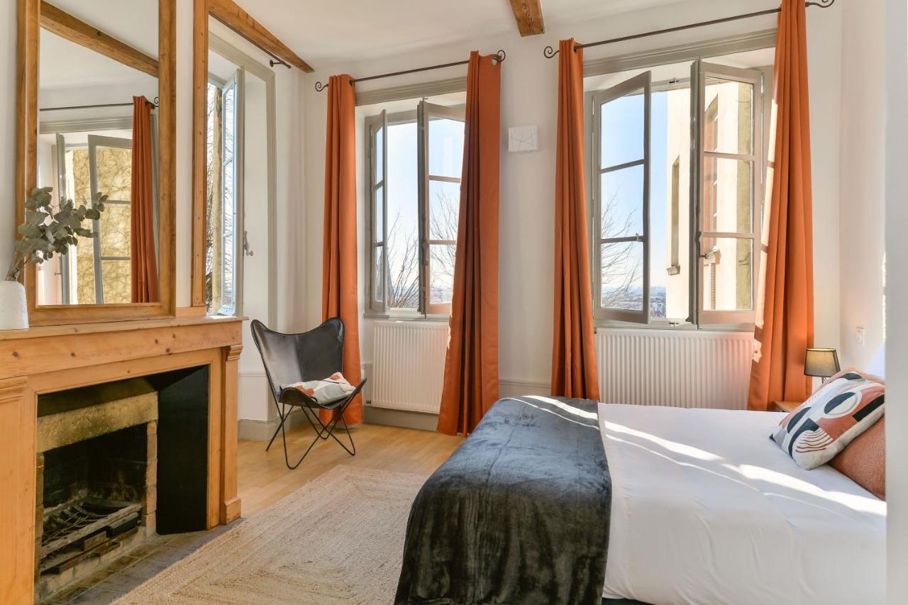 Beau Duplex Avec Jardin Et Vue Apartment Lyon Luaran gambar