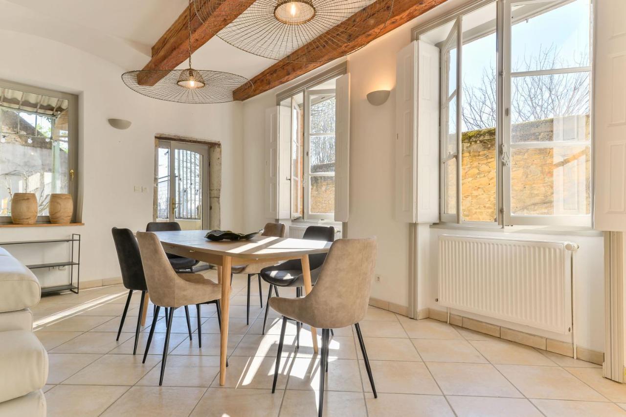 Beau Duplex Avec Jardin Et Vue Apartment Lyon Luaran gambar